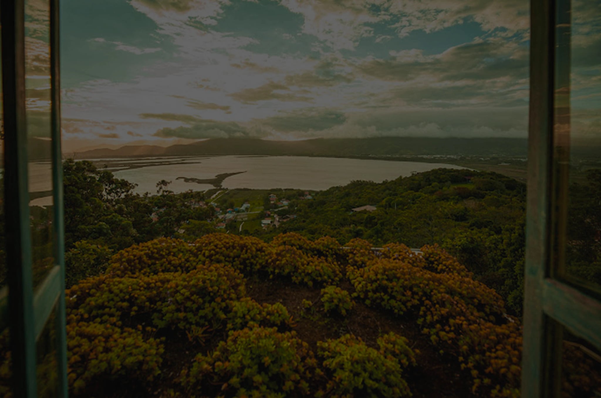 Paisagem do Jardim das Aroeiras